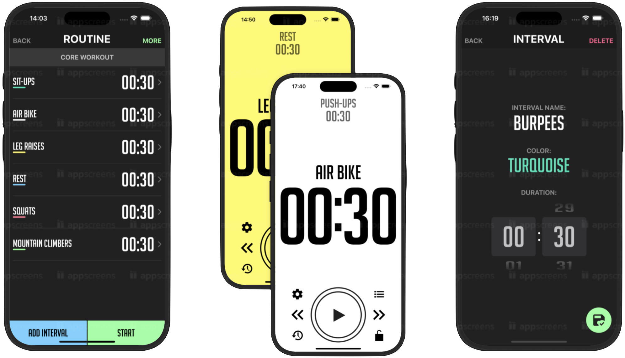 Routino routines list — custom workout and drill routines